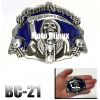 Bc-01Boucle de ceinture Born to Ride (to be translated)